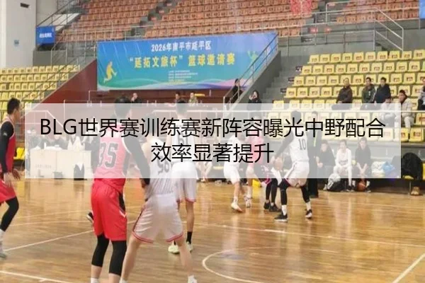 BLG世界赛训练赛新阵容曝光中野配合效率显著提升（MKSPORTS）